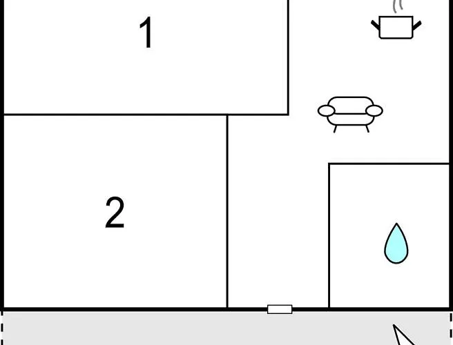 Cozy In With Kitchen Appartement